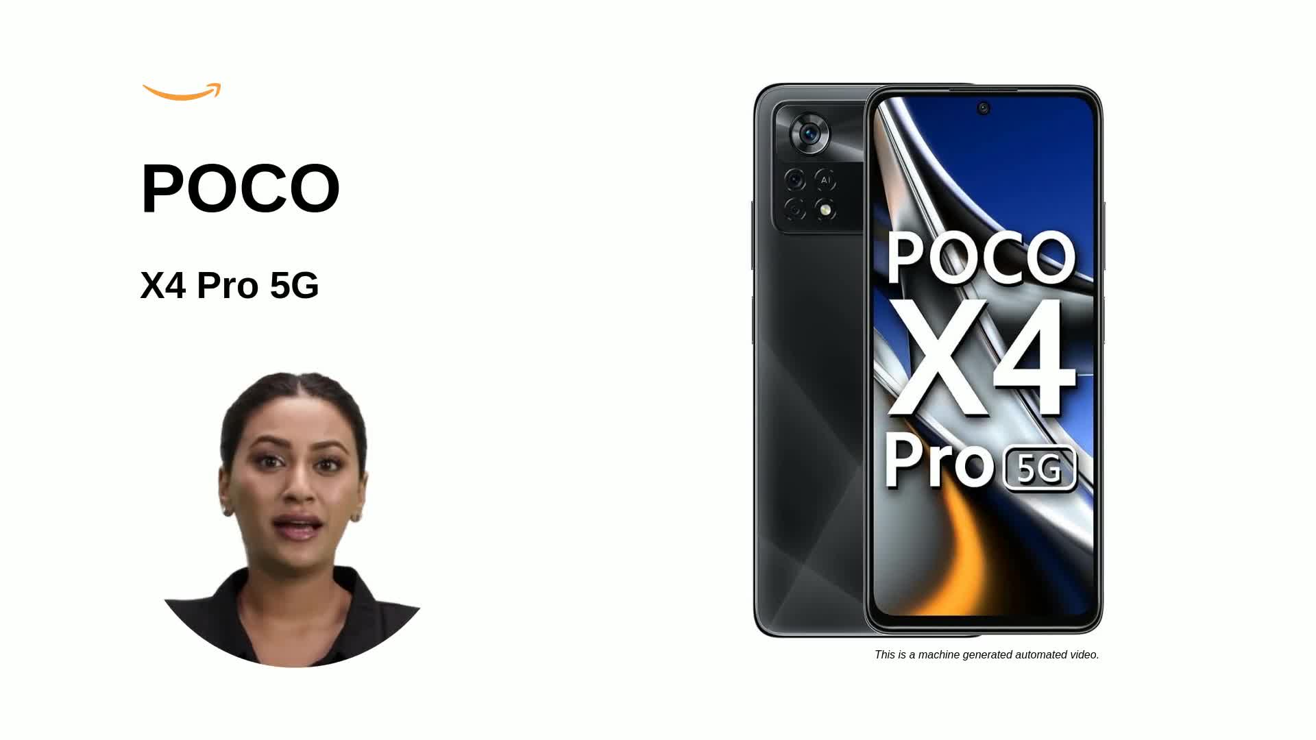 Refurbished) POCO X4 Pro 5G (Laser Black, 6GB RAM 128GB