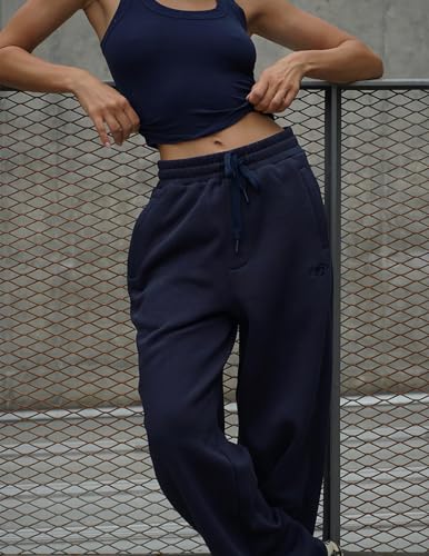 Image of BONKERS Navy Blue On The Go Women Joggers