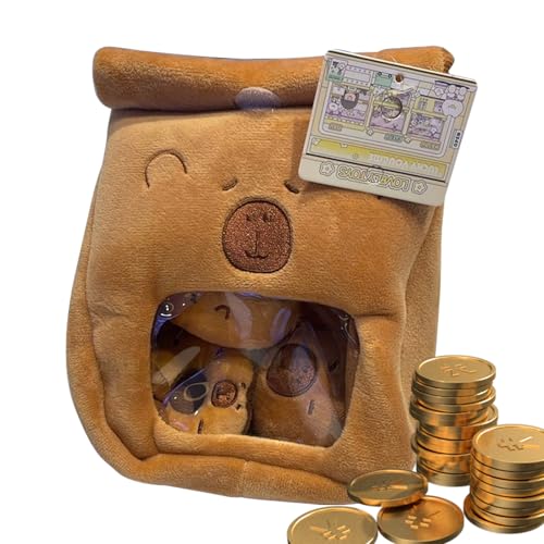 Juguete de peluche, bolsa de aperitivos de peluche, monedero decorativo suave para cama de estudio, coche, viajes, ocasiones especiales, coleccionistas, hora de acostarse, adultos, dormitorio, tiempo