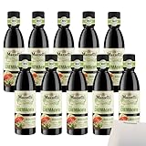 usy Bundle für Mazzetti CREMAceto mit 60% Aceto Balsamico di Modena VPE (10x250ml Flasche) + usy Block