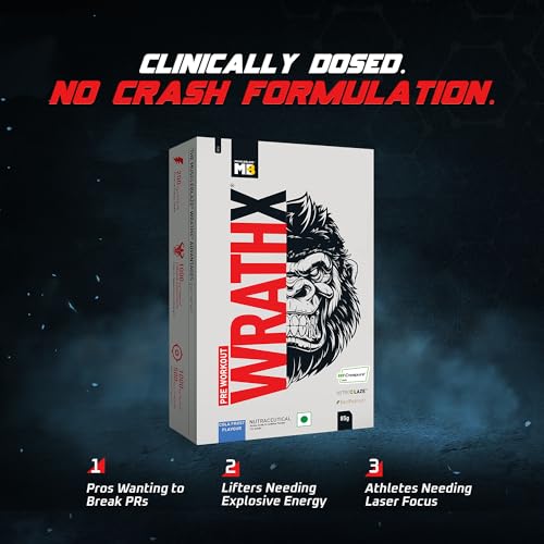 Image of MuscleBlaze Pre Workout WrathX Powder, Cola Frost, 85g | 5 Servings | With Creapure, NitroBlaze & BioPerine