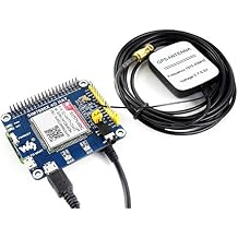 4G/3G/2G/GSM/GPRS/GNSS HAT for Raspberry Pi 4B/3B+/3B/2B/Zero/Zero W/WH and Jetson Nano/Ard/STM32,Based on SIM7600G-H,Support LTE CAT4 up to 150Mbps Wireless Communication etc Globally Applicable