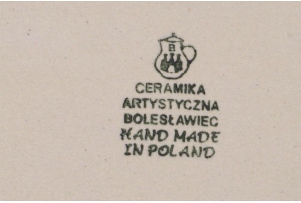 Polmedia Polish Pottery Cookie Sheet - Classic Americana Pattern Handmade in Boleslawiec Poland by Ceramika Artystyczna + Certificate of Authenticity