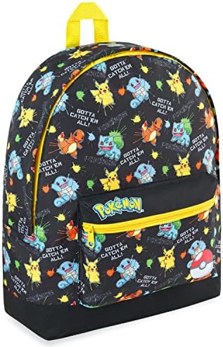 Pokemon plecak dziecięcy tornister chłopcy dziewczęta nastolatki Pikachu Eevee Pokeball