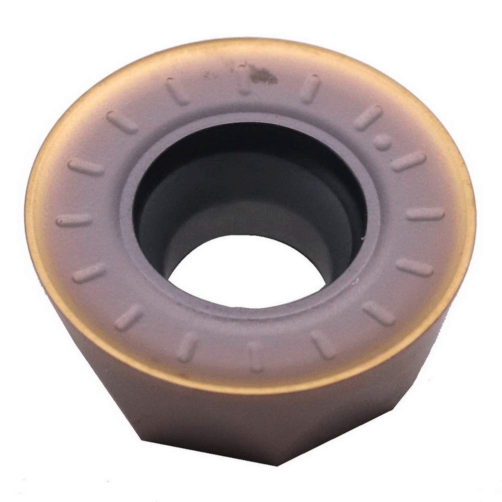 10Pcs RPMT1204MO ZM90 CNC Corte de material duro EMR Fresa de extremo Corte de precisión Torno Fresa Insertos de carburo
