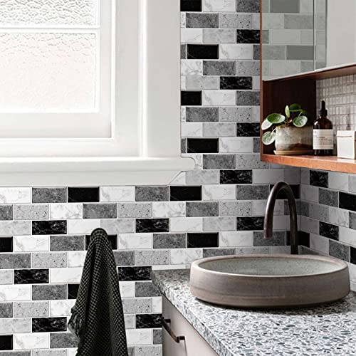 ENCOFT 18pcs Adesivi per Piastrelle Rettangolare