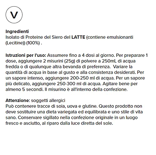 Real Whey Isolate 1000 g - proteine isolate - multi gusti (cioccolato)
