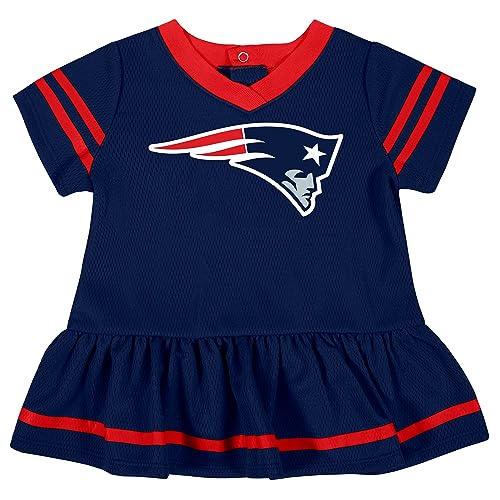 Image of Gerber NFL Baby Girls Jersey Dress and Diaper Cover