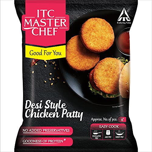 ITC Master Chef Desi Style Chicken Patty, 330 g