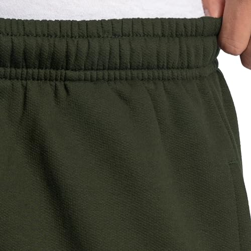 Image of Fruit of the Loom Eversoft Fleece Elastic Bottom Sweatpants with Pockets, Relaxed Fit, Moisture Wicking, Breathable