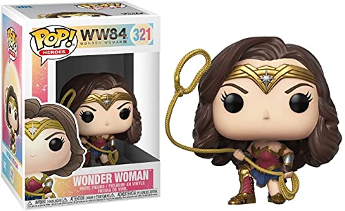 Funko Pop! Movies: Wonder Woman 1984 - Wonder Woman (Metallic), Multicolor (46663)