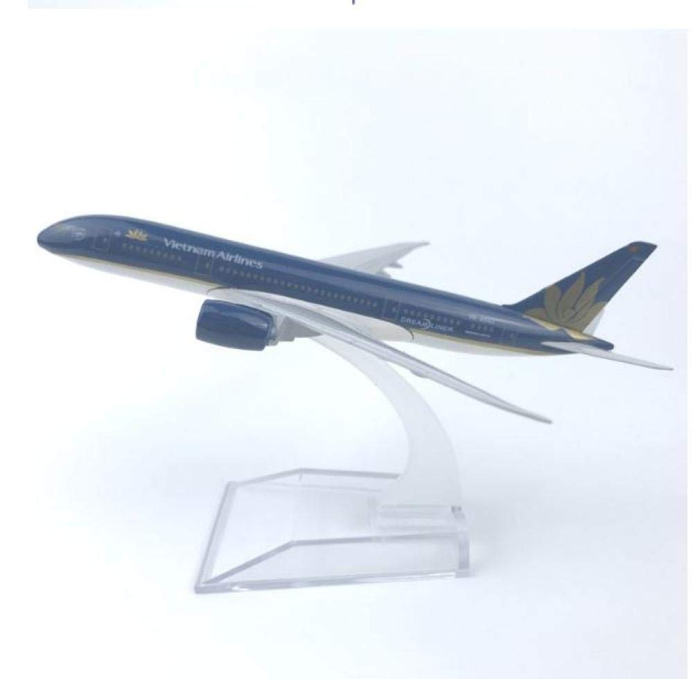 16CM Alloy Aircraft Model Boeing 787 Vietnam Airlines Birthday Gift Static Decoration Children Toys