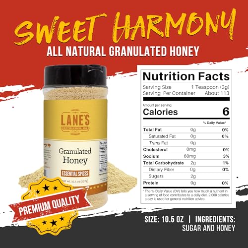 Lane's Granulado de Miel Natural 10.5 oz miniatura 2