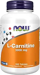 Agora Alimentos: L-Carnitine Fitness Support 1000mg, 100 guias