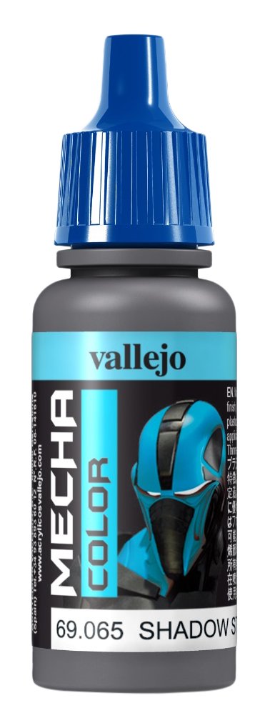 Vallejo 17 ml "AV Mecha Color" Acrylic Airbrush Colour - Dark Steel โ image 1