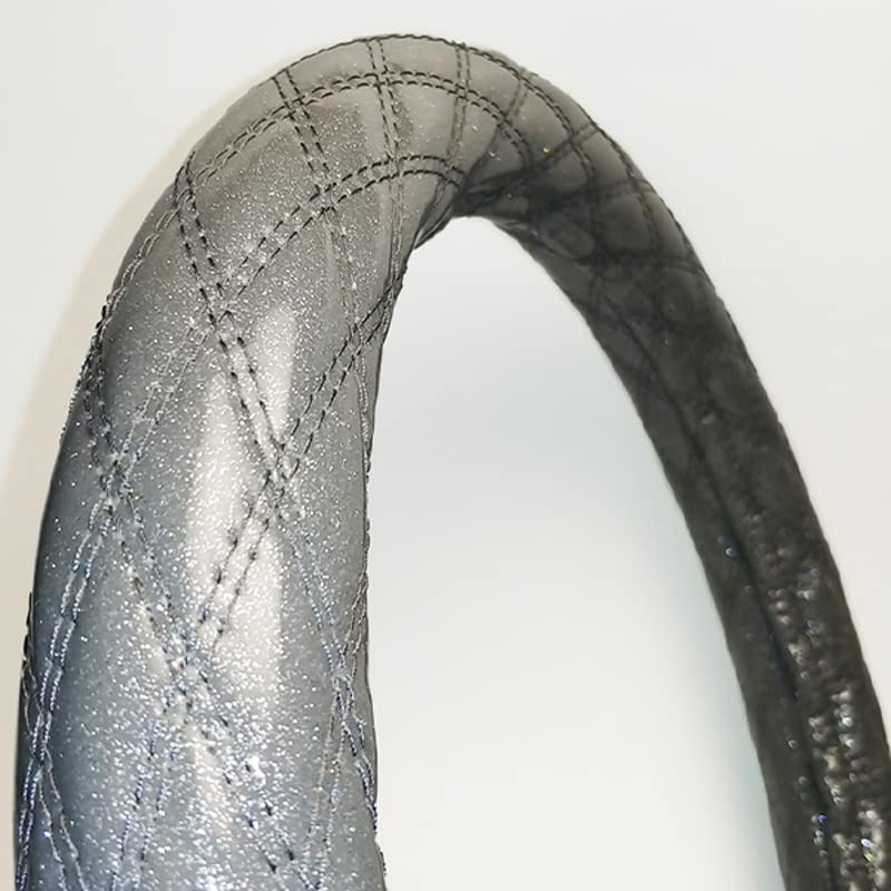 silver blue mink handle cover／Ｌ２枚品番５／日本製 Amazon | 極太ハンドルカバー ダイナ ラメシルバー LM 「ステアリング