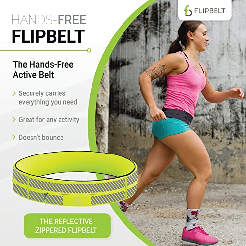 Image of FlipBelt Zipper Running Belt, Waist Pack for Fitness and Running, US Company