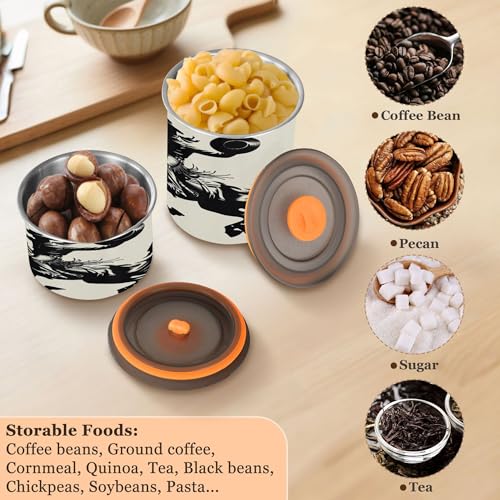 Envase hermético para café acero inoxidable 30 oz miniatura 6