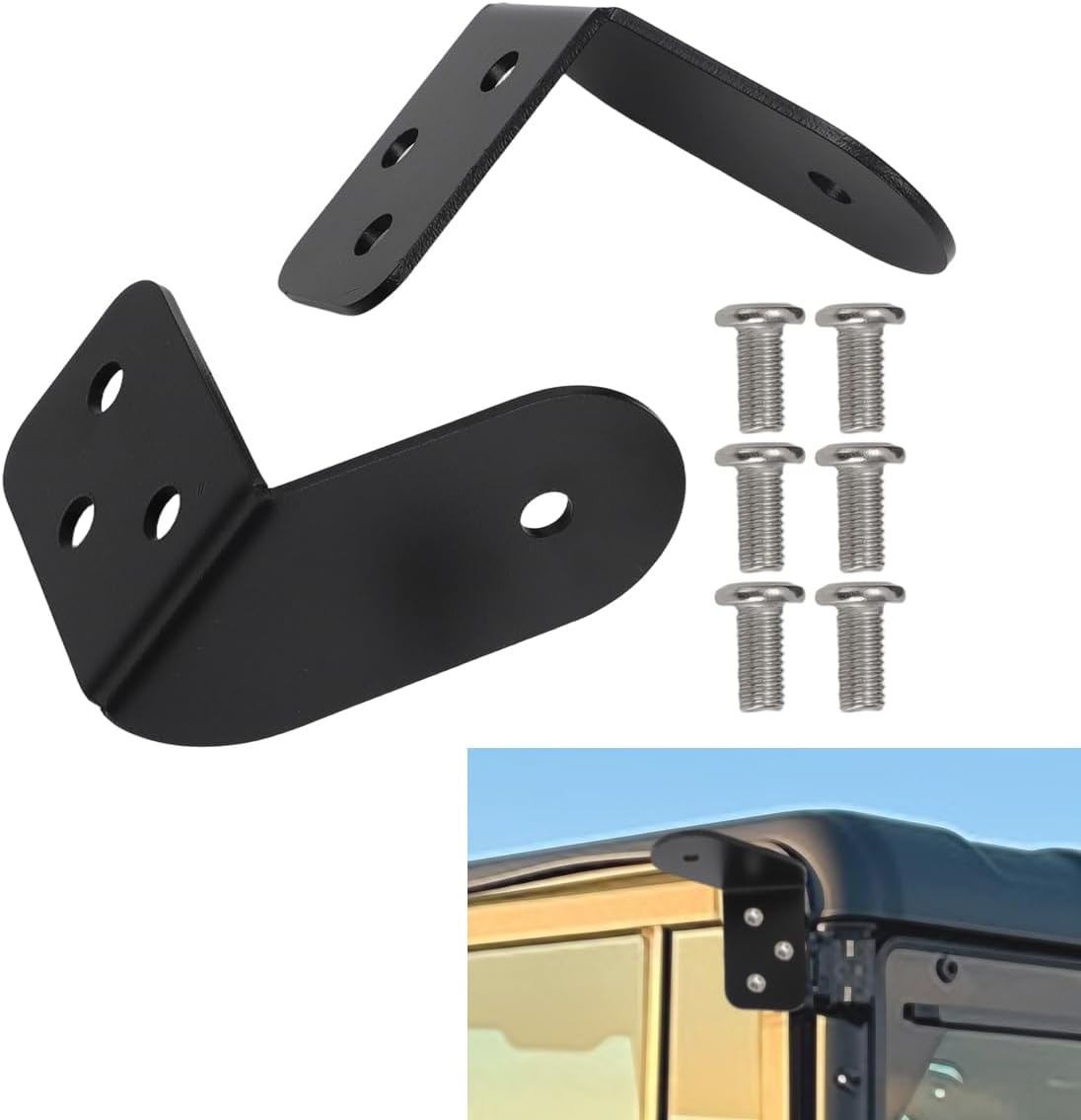 Rear Pod Light Mounting Brackets for CF Moto U10 2024-2026 - 2PCS