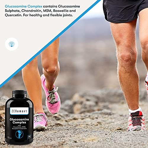 Glucosamine Complex avec Chondroïtine, MSM, Boswellia et Quercétine