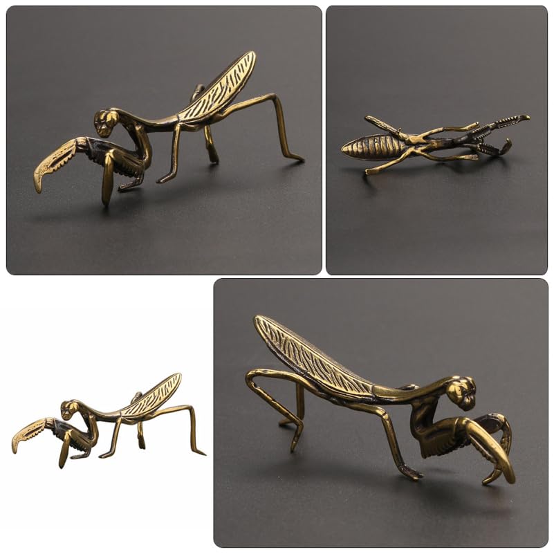 Set de 2 estatuas de mantis Didiseaon 5.66x1.88x1.57 pulg miniatura 4