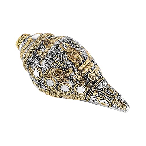 Image of Momentz Divine Shank for Pooja for Divine Experience of Workship, Luxury Item with Antique Look /Diwali Gift Product