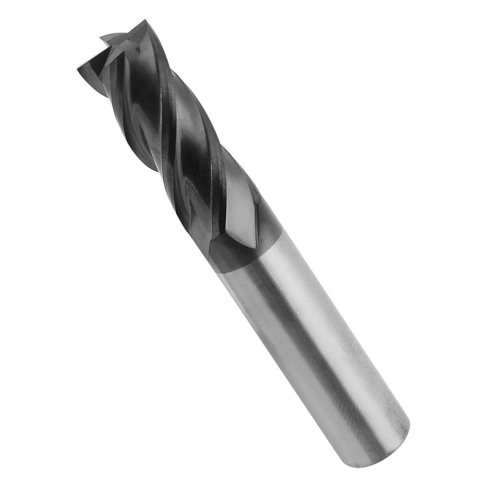 8pcs herramienta de fresa, 2-12mm 4 flautas Conjunto de fresas de carburo Kit de herramienta de fresa de acero de tungsteno