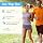 Simple Pedometer for Walking, Accurate Step Tracker with Carabiner, 3D ...