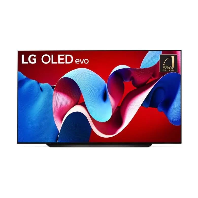 LG OLED evo 83'', Serie C4 2024, OLED83C44LA, Smart TV 4K, Procesador α9 Gen7, Brightness Booster, 40W, Dolby Vision, 4 HDMI 2.1 4K@144Hz, GSync, VRR, Alexa, ThinQ AI, webOS 24
