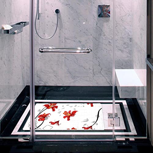 Tapis de douche antidérapant pour personnes âgées - Bain sécurisé - 7
