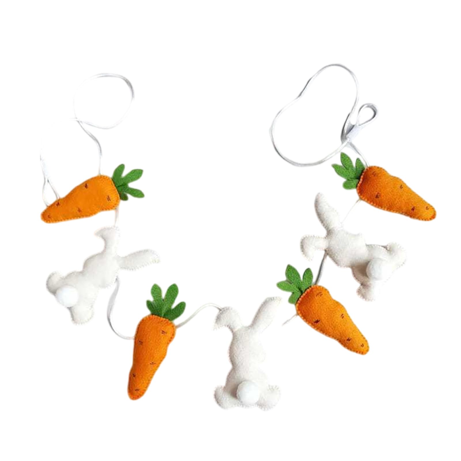 Tsophreniq Rabbits Carrot Ornament Hanging Wall Decoration for Thanksgiving Harvest Centerpieces Home Decoration Multipurpose Rabbits Pendant