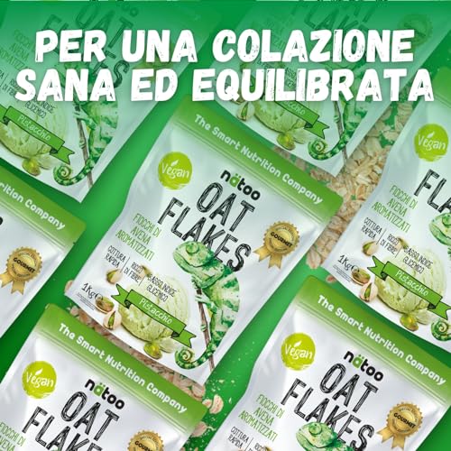 NÄTOO - Fiocchi di avena aromatizzata a basso