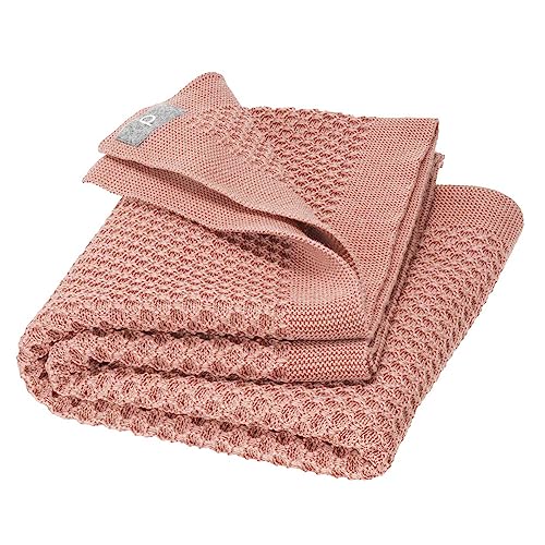 Disana Honeycomb Knitted Blanket 100% Organic
