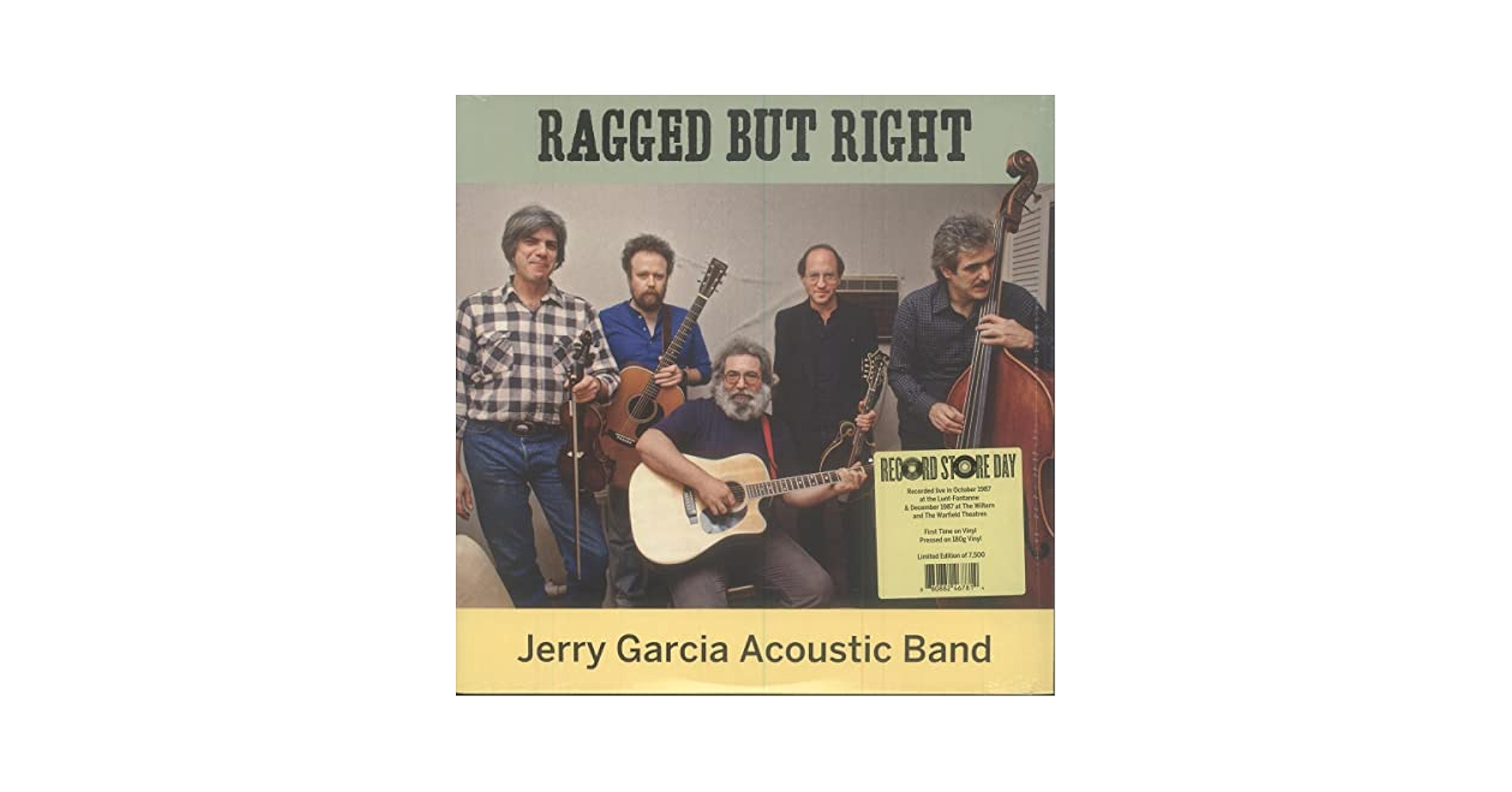 Amazon.com: Jerry Garcia - Ragged But Right (RSD 2022): CDs