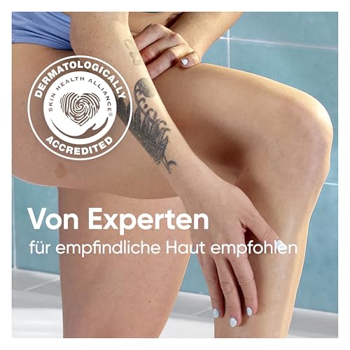 Gillette Venus Pro Smooth Sensitive Rasierer Damen für Empfindliche Haut — Inkl. 4 Ersatzklingen für Nassrasierer, Langlebiges Metallhandstück, Duschhalterung, Reiseschutzkappe, Reisetasche — Rosegold 6