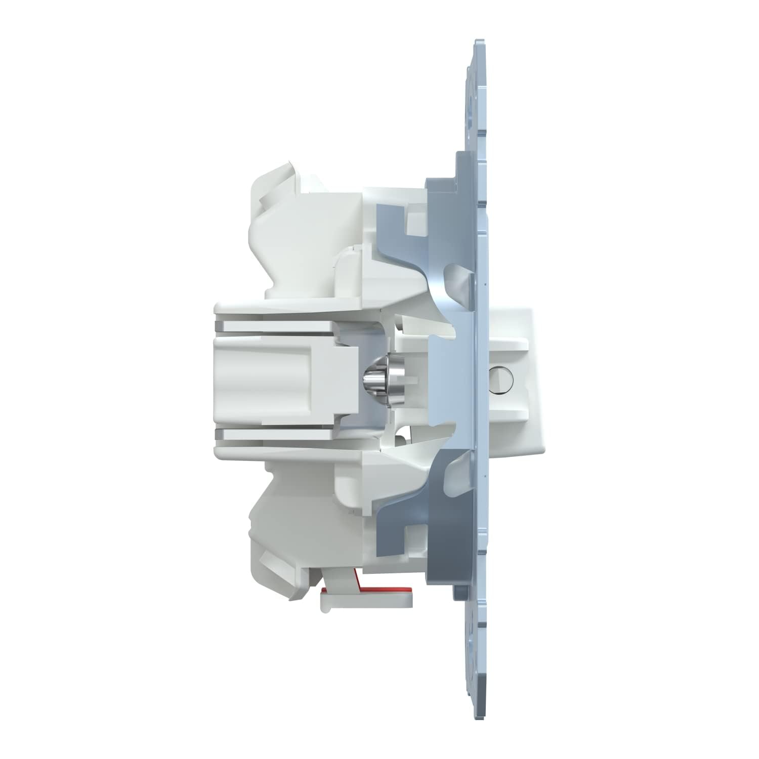 Merten MEG3150-0000 Pushbutton switch 1P Metallico interruttore elettrico