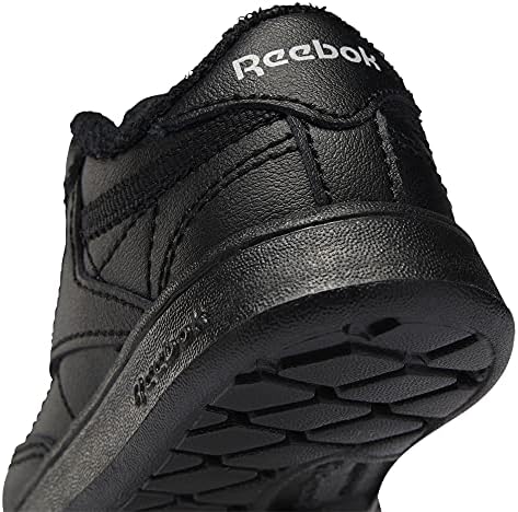Reebok unisex child Club C Sneaker, Core Black, 9 Toddler US | Image 4