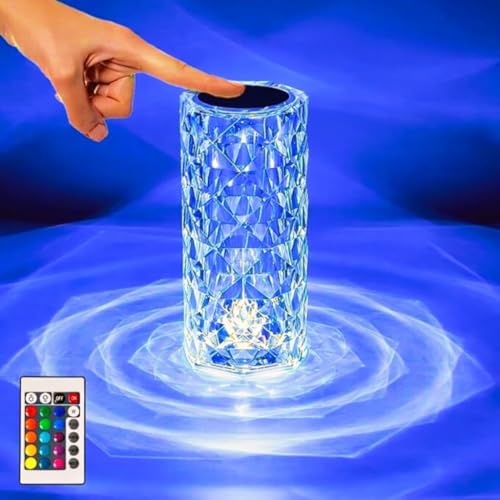 Image of Touch Lamp LED Night Lights Touch Sensor, USB Rechargeable, 7-Color Changing Lamp for Kids' Room & Baby Gift (Touch LAMP)