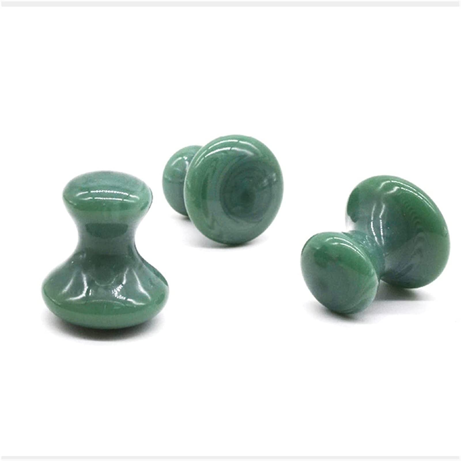 Gua Sha Tablero de raspador Natural Jade Guasha Board de piedra Facial Guasha Placa Jade Masajera Masajera Herramienta Rasta for el cuello de la cara Terapia de masaje de presión del cuerpo ( Color :