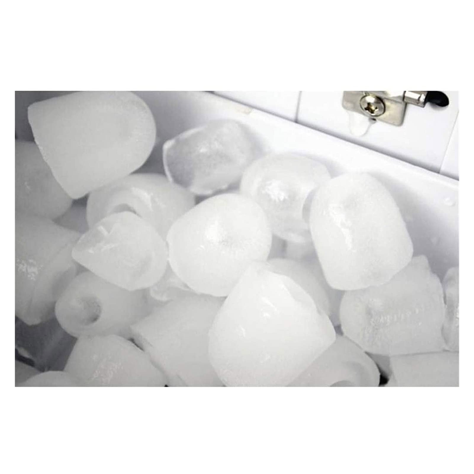 Macchina per Il Ghiaccio da banco, Produce 10 kg di Ghiaccio in 24 Ore, 12 cubetti di Ghiaccio Pronti in 10-15 Minuti, Macchina per Il Ghiaccio da banco