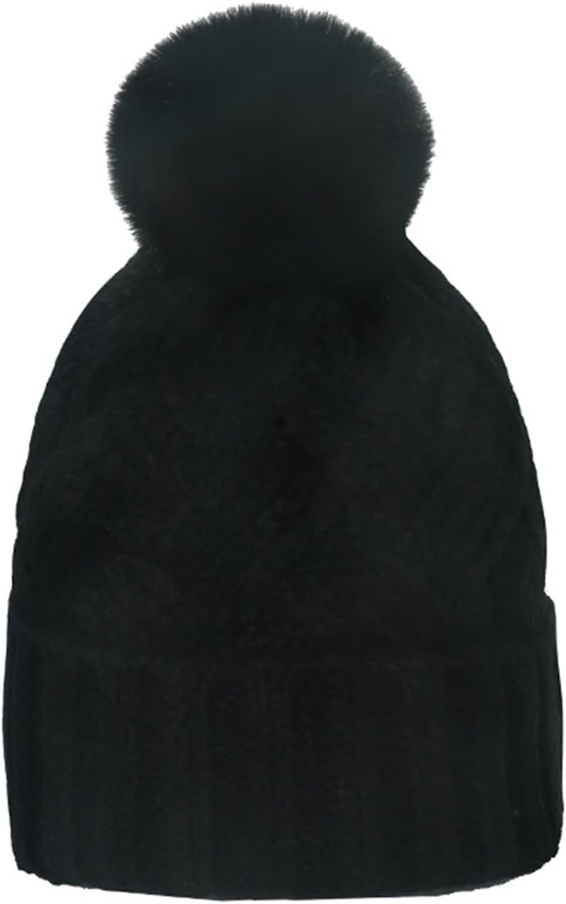 Kids Knitted Beanie Hats Toddler Baby Girls Boys Thermal Winter Hat Children Pompom Ski Hats Skull Caps