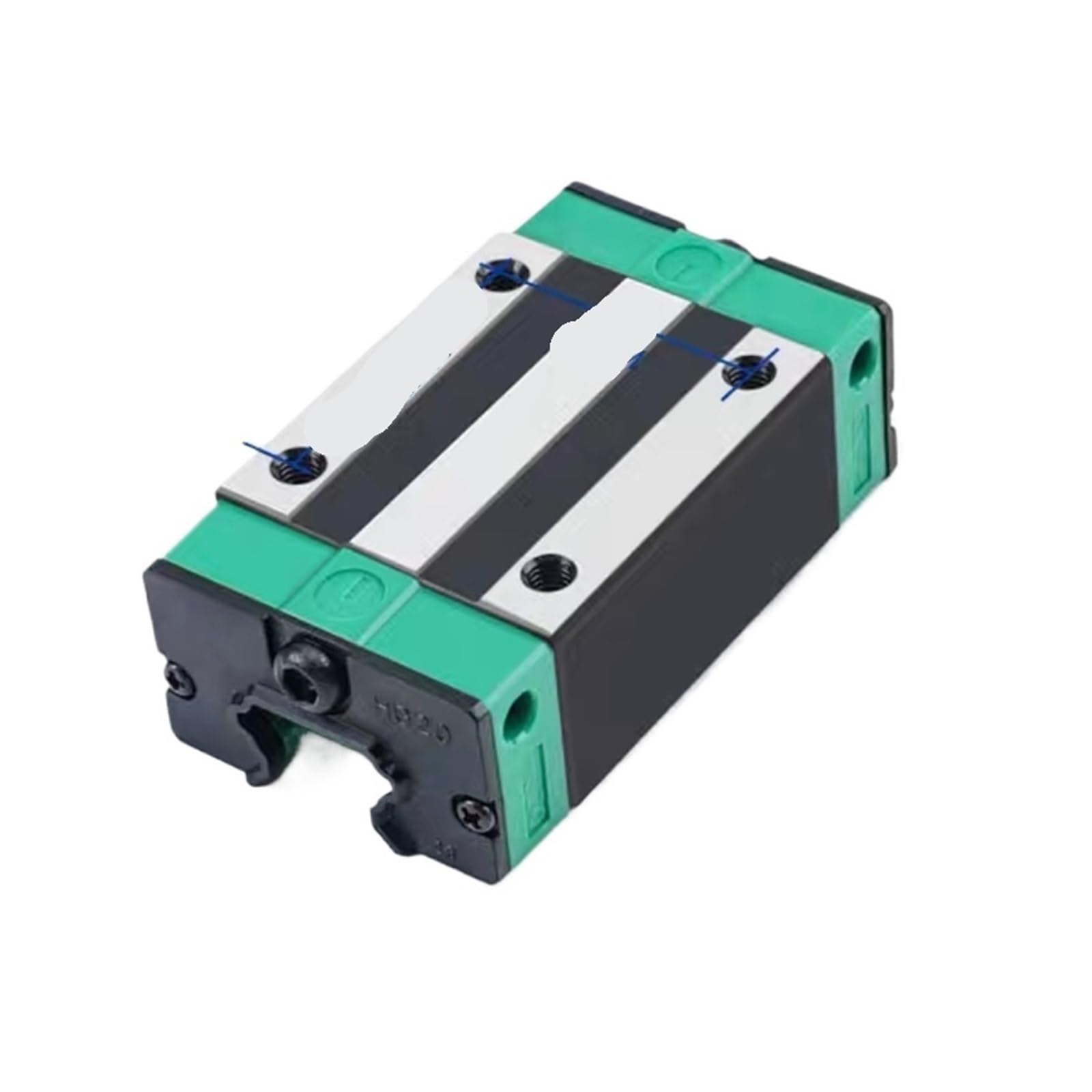 Linearführung, 10 Stück Linearführungen HG15 Vierkantführungsschiene HG15CA Schieber für DIY(HG15-0.1M)