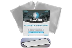 Fluorescent Light Covers: Eliminate Glare!
