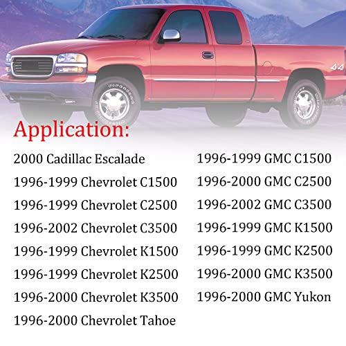 9378805 A/C Heater Climate Control Module For 1996 1997 1998 1999 2000 Chevrolet Chevy Tahoe Suburban Gmc Yukon 599-006 1572547 W/Rear Window Defogger Switch #TOP5