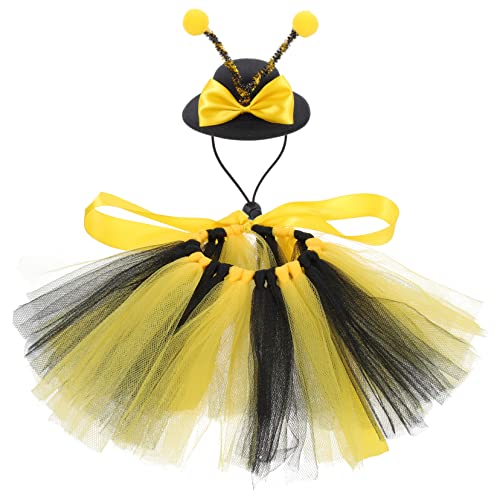 Disfraz Abeja para Perro Pequeño Conjunto de Halloween