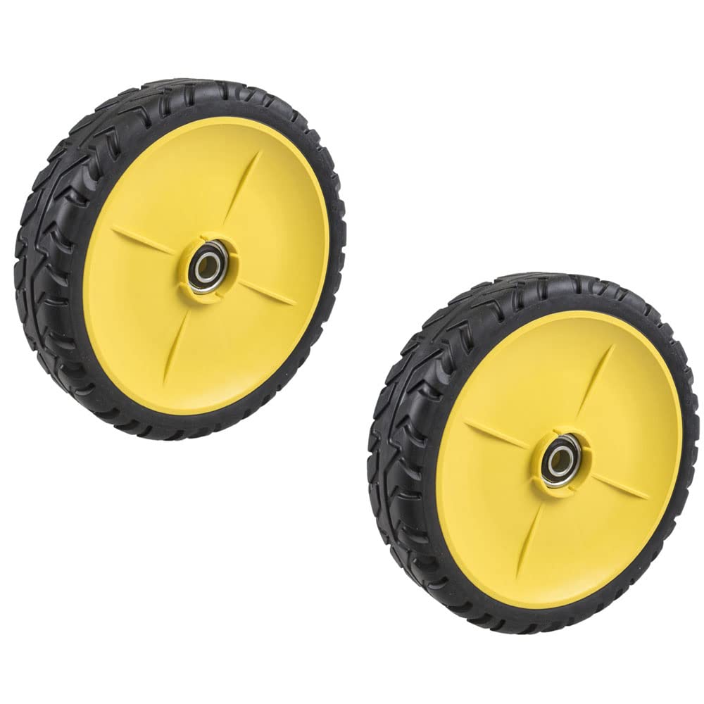 Rueda delantera OEM, 2 unidades John Deere JS 26 28 JM 26 Walk Behind Mower GY21272