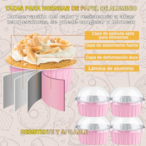 Recopilación de Moldes individuales para magdalenas . 23 Imagen adicional