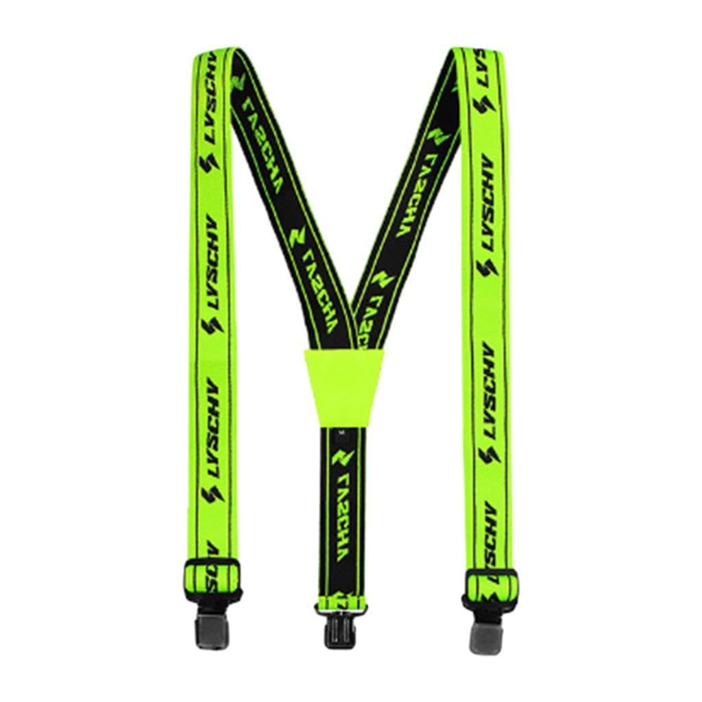 ATORSE Y-Back Shape Adjustable Straps Clip-On Elastic Pant Suspenders Green L-picture-31
