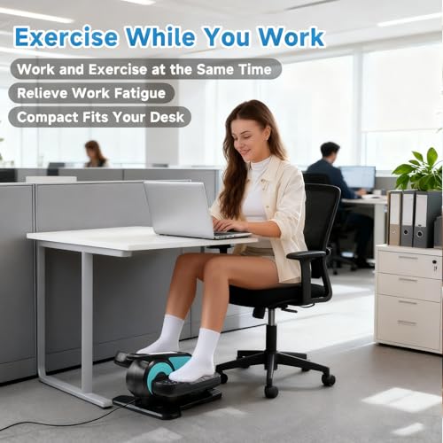 Exerciseur de jambes pour seniors pour stimuler la circulation assis - 5
