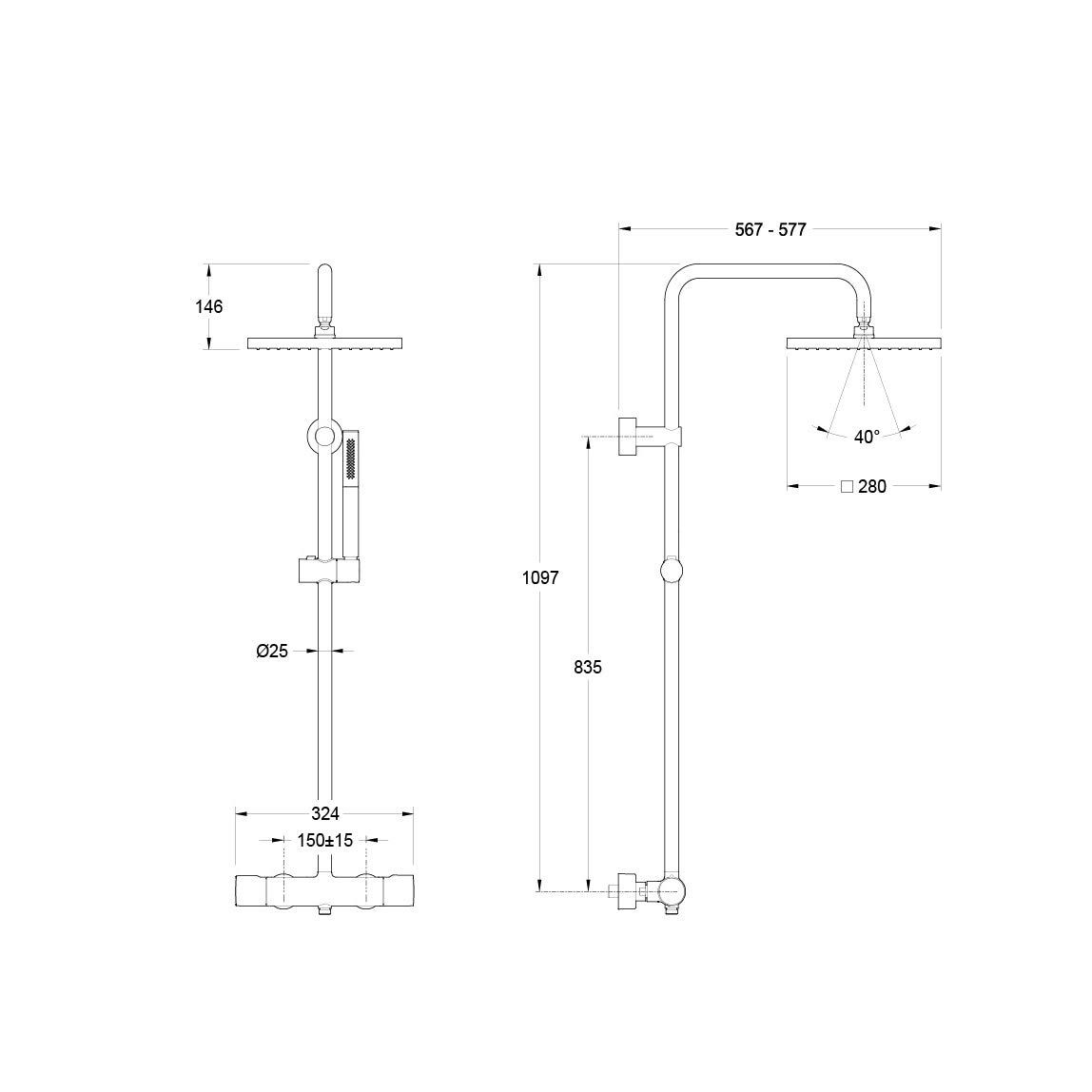 Jacob Delafon E63153-WPM - Pack de ducha IPSO (plato 120 x 90 + puerta corredera y fija + columna), color blanco, cromado y cristal transparente